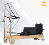 Wholesale Maple Wood Rubber Wood Beech Wood Yoga Pilates Reformer With Tower on Sale 